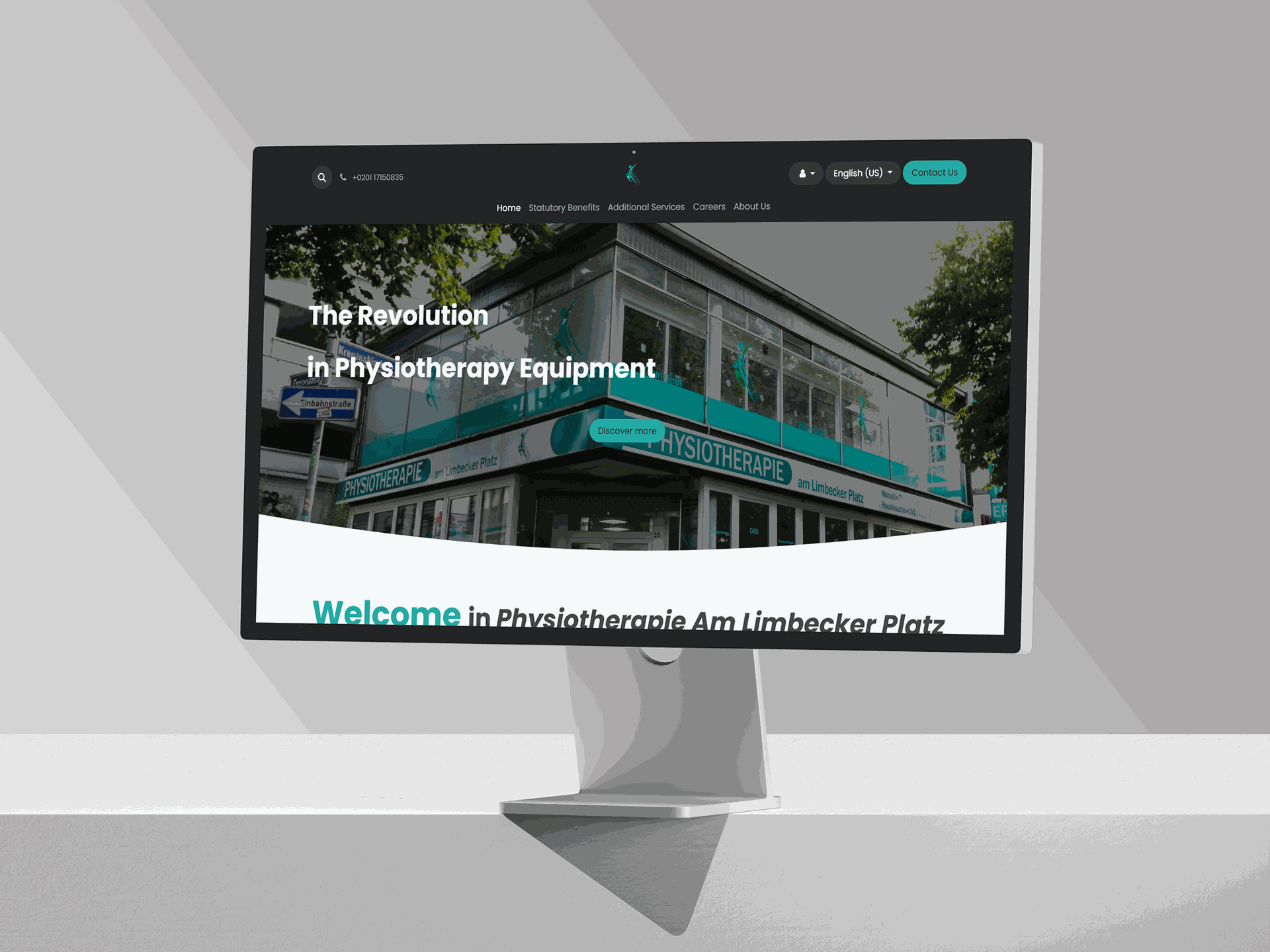 Mock-up eines unserer Projekte